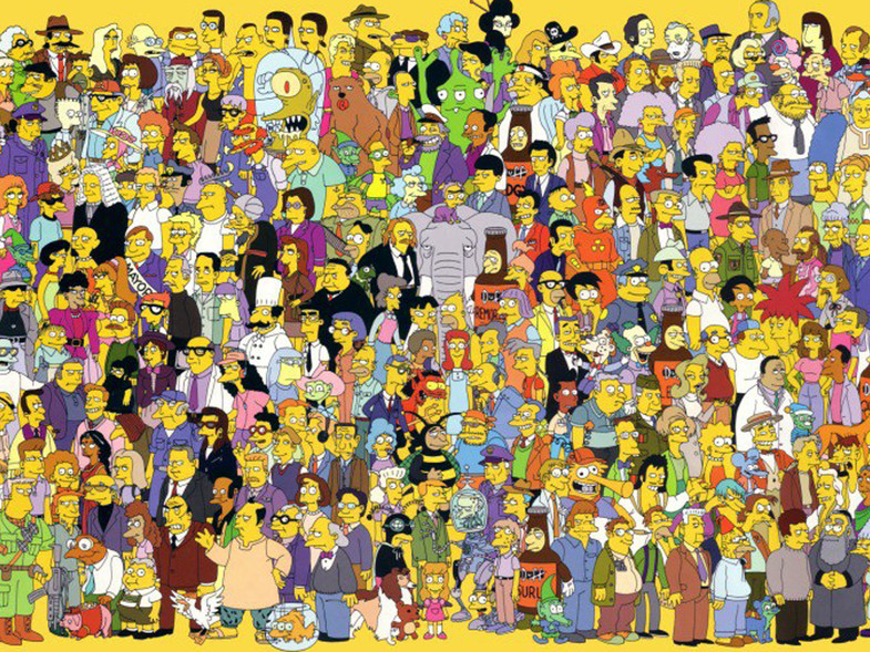 A quién votarían los personajes de Los Simpsons si viviesen en España ?